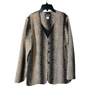 Womens Large Rollin Over Prestigious Top/Blouse